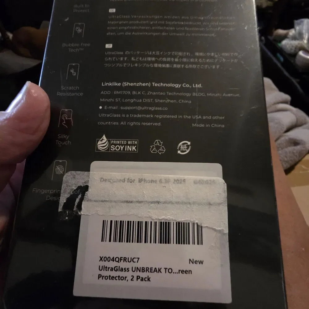 UltraGlass TOP 9H+ Armor for iPhone 17 Pro Screen Protector NO.1 Military Grade